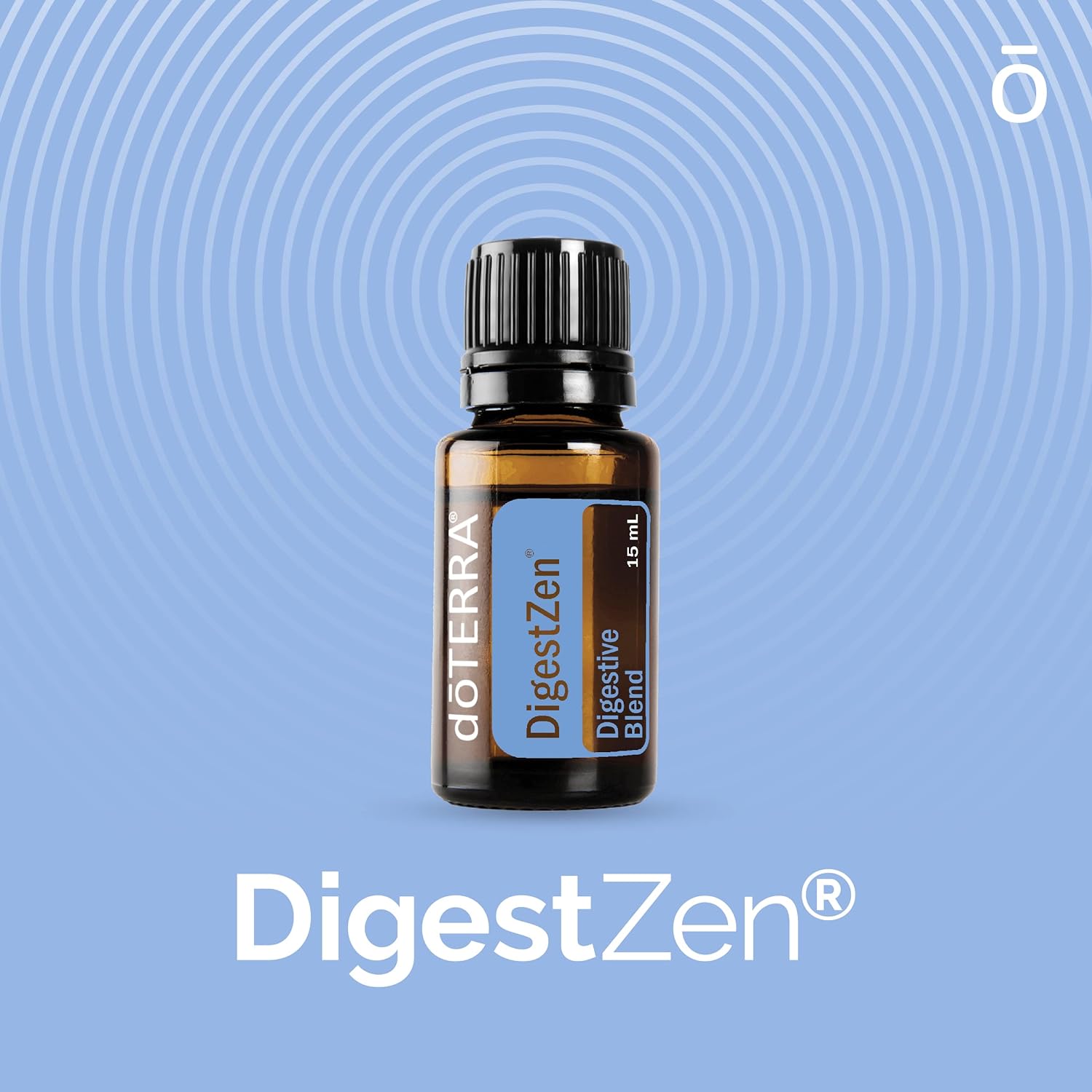 doTERRA DigestZen (15ml) - Essential Oil Digestive Blend with Peppermint and Other Natural Oils to Help Reduce Gas