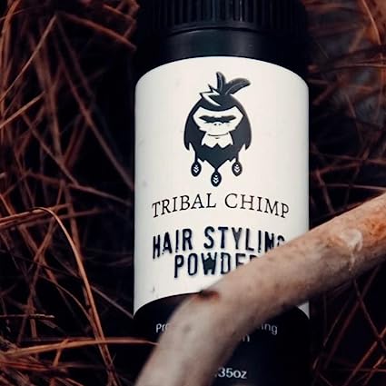 Tribal Chimp Hair Styling Powder, Volumizing Texture Powder. 10 g (Single Pack)